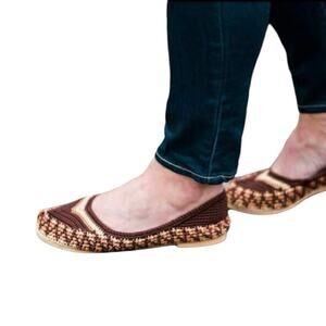Poppy for Free People crocheted ballet flat NEW